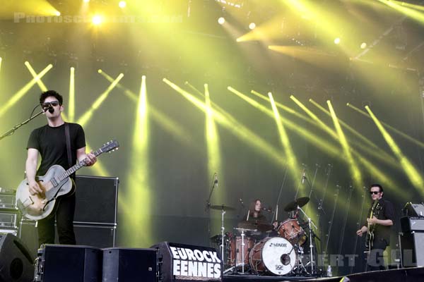 BLACK REBEL MOTORCYCLE CLUB - 2013-07-06 - BELFORT - Presqu'ile du Malsaucy - Peter Hayes - Robert Levon Been - Leah Shapiro